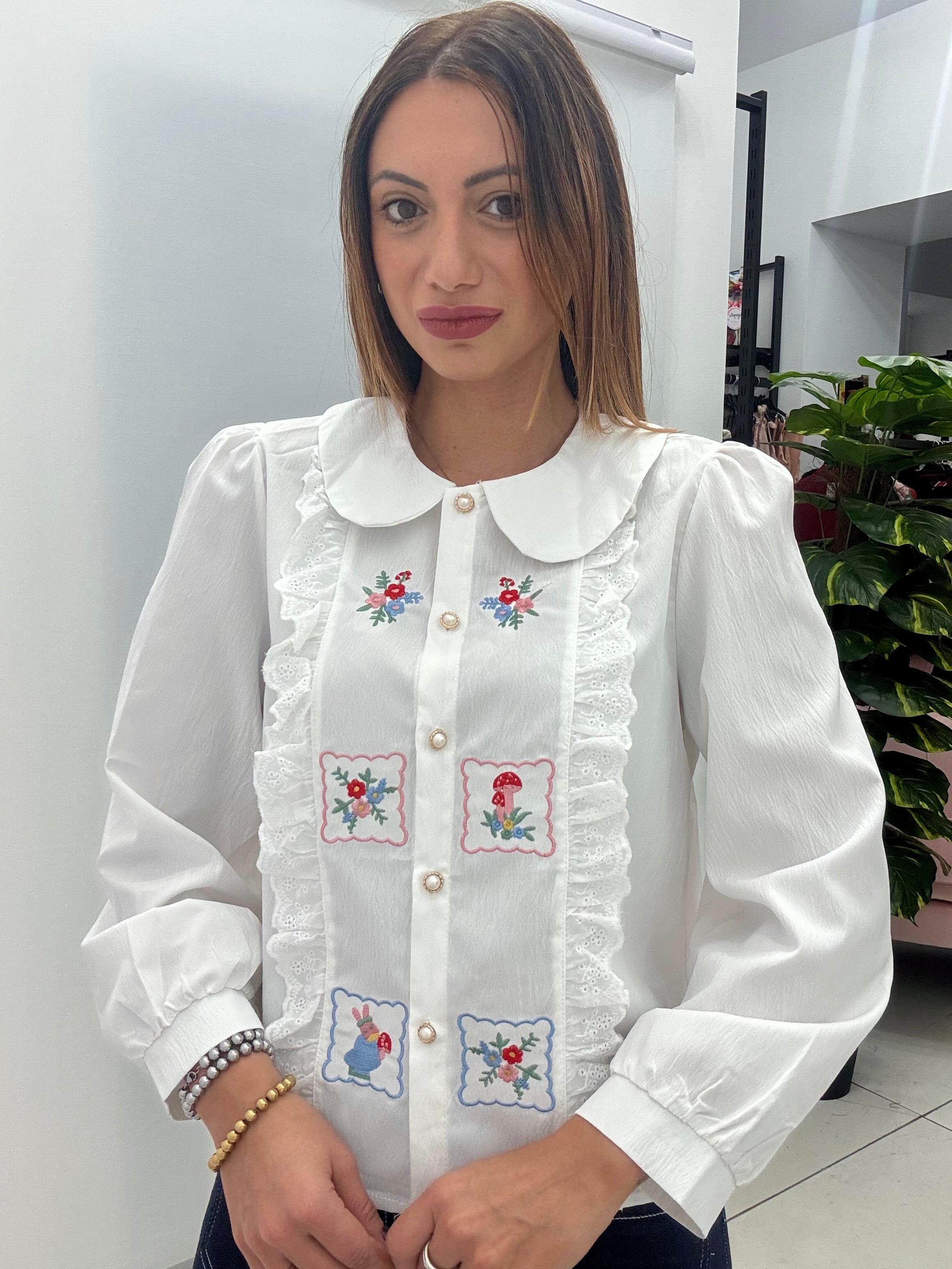 Camicia Romantic Bianco